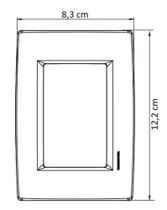 Conjunto 4X2 Com 1 Interruptor Simples 10 A 250 V E 1 Tomada Conjunto 4X2 Com 1 Interruptor Simples 10 A 250 V E 1 Tomada