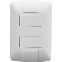 Conjunto 4X2 Com 1 Interruptor Simples 6 A 250 V