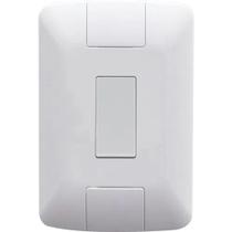 Conjunto 4x2 Com 1 Interruptor Simples 6a/250v Tramontina Aria