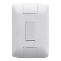 Conjunto 4x2 com 1 Interruptor Simples Aria 6A 250V Branco Tramontina Única