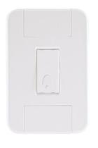 Conjunto 4x2 com 1 Pulsador Campainha 10 A 250 V Tramontina Tablet Branco Conjunto 4x2 com 1 Pulsador Campainha 10 A 250 V Tramontina Tablet Branco