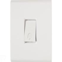 Conjunto 4x2 Com 1 Pulsador Campainha Tramontina Liz 10 A 250 V Branco Tramontina Conjunto 4x2 Com 1 Pulsador Campainha Tramontina Liz 10 A 250 V Branco Tramontina