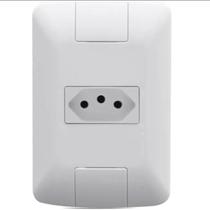 Conjunto 4x2 Com 1 Tomada 2p+T 20a/250v Tramontina Aria Conjunto 4x2 Com 1 Tomada 2p+T 20a/250v Tramontina Aria