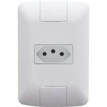 Conjunto 4x2 Com 1 Tomada 2p+T 20a/250v Tramontina Aria Conjunto 4x2 Com 1 Tomada 2p+T 20a/250v Tramontina Aria