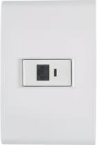 Conjunto 4x2 com 1 Tomada RJ45 cat. 6 Tramontina Liz Branco