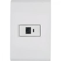 Conjunto 4x2 com 1 Tomada Telefone RJ11 Tramontina Liz