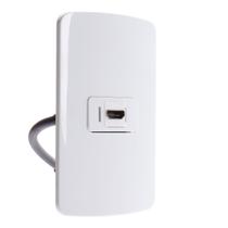 Conjunto 4x2 com cabo Femea Tomada Hdmi B3 Margirius