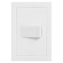 Conjunto 4x2 com Interruptor Paralelo Cinza Fosco - EKC-30000/2 - DICOMPEL Conjunto 4x2 com Interruptor Paralelo Cinza Fosco - EKC-30000/2 - DICOMPEL