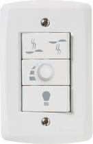 Conjunto 4x2 com Variador de Ventilador 220 V Tramontina Lux2 Branco