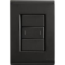 Conjunto 4x2 Interruptor 10A 250 V Tramontina Liz Grafite