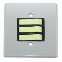 Conjunto 4x2 Interruptor Simples + 2 Paralelo - Radial