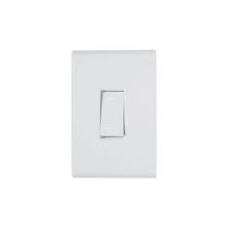 Conjunto 4x2 Interruptor Simples Branco Liz Tramontina