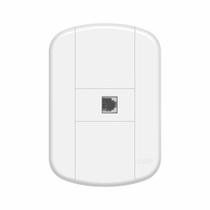Conjunto 4x2 RJ11 Linha Blanc Fame 4394 Conjunto 4x2 RJ11 Linha Blanc Fame 4394