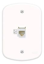 Conjunto 4x2 Tomada Rj45 - Fame Blanc 1138 Conjunto 4x2 Tomada Rj45 - Fame Blanc 1138