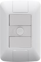 Conjunto 4x2 Variador de Ventilador Bivolt Tramontina Aria Branco