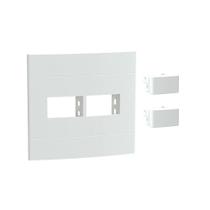 Conjunto 4x4 2 Interruptor Lunare Up Branco Fosco Schneider