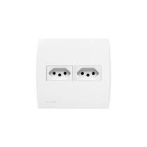 Conjunto 4X4 2 Tomadas 20A Soprano Siemens Ilus