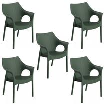Conjunto 5 Cadeiras Relic
