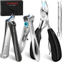 Conjunto 5 em 1 de cortadores de unhas FUMAX para idosos