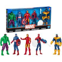Conjunto 5 Figuras Marvel Vingadores Hasbro Conjunto 5 Figuras Marvel Vingadores Hasbro