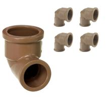Conjunto 5 Joelho 90 graus Redução 25x20mm Krona 433 Conjunto 5 Joelho 90 graus Redução 25x20mm Krona 433