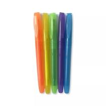 Conjunto 5 Marca-textos Neon Coloridos - School Basics Conjunto 5 Marca-textos Neon Coloridos - School Basics