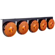 Conjunto 5 Marias 85mm Âmbar LED Bivolt com Saída com Fios e Suporte