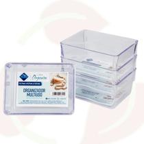 Conjunto 5 Organizadores Modular Quadrado Escritório Gaveta Conjunto 5 Organizadores Modular Quadrado Escritório Gaveta
