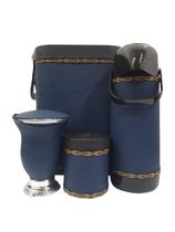 Conjunto 5 Peças - PVC - 1L - Azul Escuro Conjunto 5 Peças - PVC - 1L - Azul Escuro
