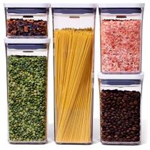 Conjunto 5 Potes Herméticos Oxo POP 2.0