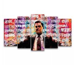 Conjunto 5 Quadros Caprio" Conjunto 5 Quadros Caprio"