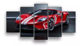Conjunto 5 Quadros Carro Ford" Conjunto 5 Quadros Carro Ford"