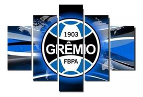 Conjunto 5 Quadros Grêmio"