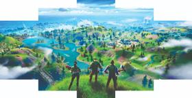 Conjunto 5 Quadros Jogo Personagens Campo Batalha" Conjunto 5 Quadros Jogo Personagens Campo Batalha"