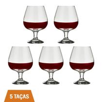 Conjunto 5 Taça De Vidro 330ML Conhaque Nadir Figueiredo Conjunto 5 Taça De Vidro 330ML Conhaque Nadir Figueiredo
