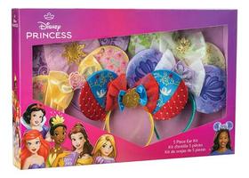 Conjunto 5 Tiaras Princesas Orelha Do Mickey - Disney