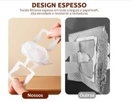 Conjunto 50 Filtros de Café Individual , Coador Descartável 7,5x9cm, para Drip Coffee, Dose Única - Envio Rapido