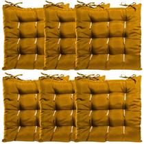 Conjunto 6 Assentos de Cadeira Oxford 40cm x 40cm Artsul