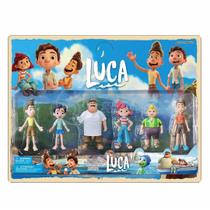 Conjunto 6 Bonecos Menino Luca e Amigos - Brinquedo Infantil