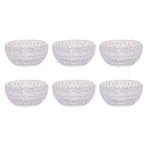 Conjunto 6 Bowls de Cristal Lys 11x5cm 28068 - Wolff Conjunto 6 Bowls de Cristal Lys 11x5cm 28068 - Wolff