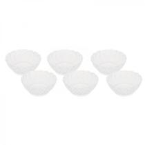 Conjunto 6 Bowls Vidro 340ml Lyor King Sobremesa Empilhável Conjunto 6 Bowls Vidro 340ml Lyor King Sobremesa Empilhável