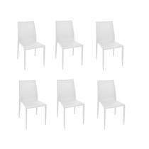 Conjunto 6 Cadeiras Amanda PVC Rivatti Móveis