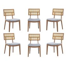 Conjunto 6 Cadeiras Esparta Casa Contemporânea
