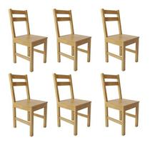 Conjunto 6 Cadeiras para Sala de Jantar Madeira Maciça Mandacaru Yescasa Conjunto 6 Cadeiras para Sala de Jantar Madeira Maciça Mandacaru Yescasa
