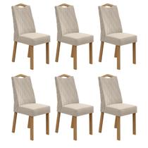 Conjunto 6 Cadeiras Vênus Móveis Lopas