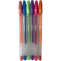 Conjunto 6 Canetas Gel School Basics
