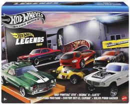 Conjunto 6 Carrinhos Hot Wheels Legends Silver Series 2025