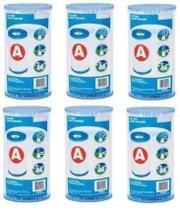 Conjunto 6 Cartuchos A Filtro Piscina INTEX Pacote Economico