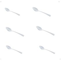 Conjunto 6 colheres aço inox p/chá berna wolff