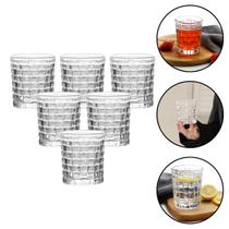 Conjunto 6 Copo De Whisky Uísque Vodka Drink Dose Vidro Nf